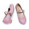image:imageDREAM PAIRS Girls Mary Jane Low Heel Princess Flower Wedding Party Pump Dress ShoesPinkglitter
