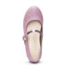 image:imageDREAM PAIRS Girls Mary Jane Low Heel Princess Flower Wedding Party Pump Dress ShoesPinkglitter