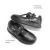 image:imageDREAM PAIRS Girls Mary Jane Shoes TStrap Flat Sneakers for School Uniform Dress Shoes for ToddlerLittle Kid Casual Daily Wear Special EventsBlack