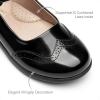 image:imageDREAM PAIRS Girls School Uniform Shoes Mary Jane FlatsAll Black