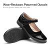 image:imageDREAM PAIRS Girls School Uniform Shoes Mary Jane FlatsAll Black