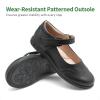 image:imageDREAM PAIRS Girls School Uniform Shoes Mary Jane FlatsBlack