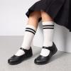 image:imageDREAM PAIRS Girls School Uniform Shoes Mary Jane FlatsBlack
