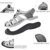 image:imageDREAM PAIRS Mens 160912MNEW Adventurous Summer Outdoor SandalsGreyBlack