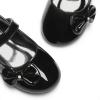 image:imageDREAM PAIRS Toddler Girls Dress Shoes Mary Jane Flats Girls School Uniform Flats Bow Ballerina ShoesBlackPat