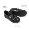 image:imageDREAM PAIRS Toddler Girls Dress Shoes Mary Jane Flats Girls School Uniform Flats Bow Ballerina ShoesBlackSuede