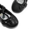 image:imageDREAM PAIRS Toddler Girls Dress Shoes Mary Jane Flats Girls School Uniform Flats Bow Ballerina ShoesBlackSuede