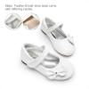 image:imageDREAM PAIRS Toddler Girls Dress Shoes Mary Jane Flats Girls School Uniform Flats Bow Ballerina ShoesWhitepu