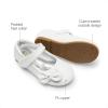 image:imageDREAM PAIRS Toddler Girls Dress Shoes Mary Jane Flats Girls School Uniform Flats Bow Ballerina ShoesWhitepu