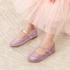 image:imageDREAM PAIRS Toddler Girls Dress Shoes Mary Jane Rhinestone Ballerina Flat for Party Birthday Performance WeddingPink