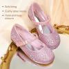 image:imageDREAM PAIRS Toddler Girls Dress Shoes Mary Jane Rhinestone Ballerina Flat for Party Birthday Performance WeddingPink