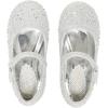 image:imageDREAM PAIRS Toddler Girls Dress Shoes Mary Jane Rhinestone Ballerina Flat for Party Birthday Performance WeddingSilver