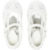 image:imageDREAM PAIRS Toddler Girls Dress Shoes Mary Jane Rhinestone Ballerina Flat for Party Birthday Performance WeddingWhite