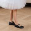 image:imageDream Pairs Girls Ballerina Dress Shoes Mary Jane FlatsBlack