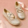 image:imageDream Pairs Girls Ballerina Dress Shoes Mary Jane FlatsGold