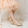 image:imageDream Pairs Girls Ballerina Dress Shoes Mary Jane FlatsGold