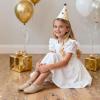image:imageDream Pairs Girls Ballerina Dress Shoes Mary Jane FlatsGoldglitter