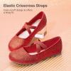 image:imageDream Pairs Girls Ballerina Dress Shoes Mary Jane FlatsRed