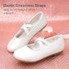 image:imageDream Pairs Girls Ballerina Dress Shoes Mary Jane FlatsWhitepu