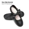 image:imageDream Pairs Girls Ballerina Flats Mary Jane Front Bow Dress ShoesBlack