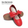 image:imageDream Pairs Girls Ballerina Flats Mary Jane Front Bow Dress ShoesRed