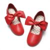 image:imageDream Pairs Girls Ballerina Flats Mary Jane Front Bow Dress ShoesRed