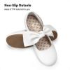 image:imageDream Pairs Girls Ballerina Flats Mary Jane Front Bow Dress ShoesWhite