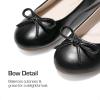image:imageDream Pairs Girls Dress Shoes Ballet Flats Slipon Fashion Bow Flower Girl Shoes for Wedding School Party BirthdayBlack