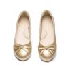image:imageDream Pairs Girls Dress Shoes Ballet Flats Slipon Fashion Bow Flower Girl Shoes for Wedding School Party BirthdayGold