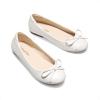 image:imageDream Pairs Girls Dress Shoes Ballet Flats Slipon Fashion Bow Flower Girl Shoes for Wedding School Party BirthdayIvory