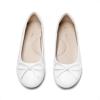 image:imageDream Pairs Girls Dress Shoes Ballet Flats Slipon Fashion Bow Flower Girl Shoes for Wedding School Party BirthdayWhite