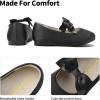image:imageDream Pairs Girls Dress Shoes Mary Jane Flower Girl Bow Ballet Flats for Wedding Party ToddlerLittle KidSophia22black