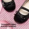 image:imageDream Pairs Toddler Girls Dress Shoes Party Wedding Flower Girl Ballet FlatsAll Black