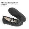 image:imageDream Pairs Toddler Girls Dress Shoes Party Wedding Flower Girl Ballet FlatsBlack