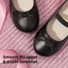 image:imageDream Pairs Toddler Girls Dress Shoes Party Wedding Flower Girl Ballet FlatsBlackPu