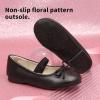 image:imageDream Pairs Toddler Girls Dress Shoes Party Wedding Flower Girl Ballet FlatsBlackPu