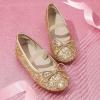image:imageDream Pairs Toddler Girls Dress Shoes Party Wedding Flower Girl Ballet FlatsGold