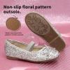 image:imageDream Pairs Toddler Girls Dress Shoes Party Wedding Flower Girl Ballet FlatsSilver