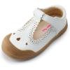 image:imageDREAM PAIRS Girls Mary Jane Dress Shoes School Uniform ToeProtective TStrap Ballet Flats Toddler Little KidWhite
