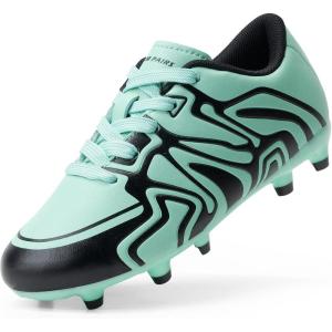 image:imageDREAM PAIRS Boys Girls Soccer Cleats Youth Firm Groud Baseball Cleats Sport Athletic Outdoor Trainning Football Shoes for LittleBig KidMint Green