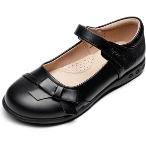 image:imageDREAM PAIRS Girls School Uniform Shoes Mary Jane Dress FlatsLittle KidBig KidBlackPu