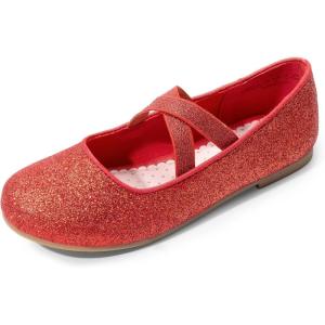 image:imageDream Pairs Girls Ballerina Dress Shoes Mary Jane FlatsRed