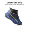 image:imageDREAM PAIRS Boys Girls Boots Kids High Top Sneakers Shoes Outdoor Hiking DuraPlay Lace Up Shoes for LittleBig Kid