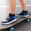 image:imageDREAM PAIRS Boys Girls High Top Sneaker LilLegends Skyhigh Basketball ShoesBlackRoyalBlue