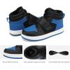 image:imageDREAM PAIRS Boys Girls High Top Sneaker LilLegends Skyhigh Basketball ShoesBlackRoyalBlue