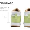 image:imageDREAM PAIRS Boys Girls High Top Sneaker LilLegends Skyhigh Basketball ShoesGreen