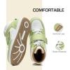 image:imageDREAM PAIRS Boys Girls High Top Sneaker LilLegends Skyhigh Basketball ShoesGreen