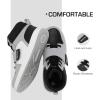 image:imageDREAM PAIRS Boys Girls High Top Sneaker LilLegends Skyhigh Basketball ShoesGreyBlack