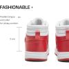 image:imageDREAM PAIRS Boys Girls High Top Sneaker LilLegends Skyhigh Basketball ShoesRed