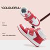 image:imageDREAM PAIRS Boys Girls High Top Sneaker LilLegends Skyhigh Basketball ShoesRed